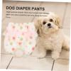 BESPORTBLE Female Dog Diapers and Furniture Protectors, Polyester with Cute Pattern, Washable, for Puppies and Pets up to 9 kg view 3