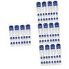 Gatuida 80-Piece Transparent Plastic Pill Bottles, Lightweight and Portable for Travel, with Secure Lids for Capsules and Tablets view 1