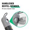 2x Dog Poop Bag Dispenser with Flashlight & Carabiner view 4