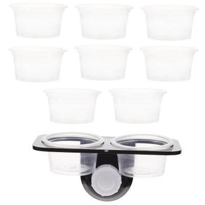 Supvox Reptile Feeder with Suction Cup, 10 Replacement Bowls