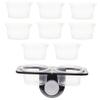 Supvox Reptile Feeder with Suction Cup, 10 Replacement Bowls view 1