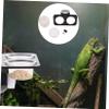 Supvox Reptile Feeder with Suction Cup, 10 Replacement Bowls view 2