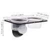Supvox Reptile Feeder with Suction Cup, 10 Replacement Bowls view 3