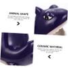 Supvox Ceramic Hamster Nest, Decorative Animal Shape for Small Animal Cages view 2
