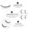 Fiber False Eyelashes, 5 Pairs, Naturally Full for Everyday Use view 3