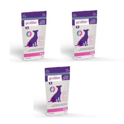 ecuphar proGlan Chews, 3-Pack | 3 x 30 Chews | Dog Supplement