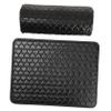 Nail Art Armrest Cushions, 2 Pcs, PU, Black, Foldable view 1