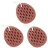 FRCOLOR 3-Piece Baby Back Sponge Set for Gentle Bath Massage view 1