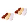 6 Pairs Wool Insoles for Foot Care, Fluffy Winter Shoe Inserts, FOMIYES view 1