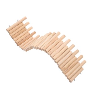 Levemolo Hamster Wooden Ladder and Synthetic Hedgehog Divider Fence