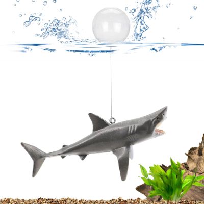 Adjustable Position Aquarium Shark Decoration