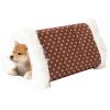 Plush Washable Removable Cat Cave Bed view 1