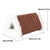 Plush Washable Removable Cat Cave Bed view 2