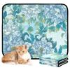 Reusable Dog Pee Pads for Large Dogs, Non-Slip, 50.8 x 61 cm, Chinese Blue Peonies, 3-Pack view 2
