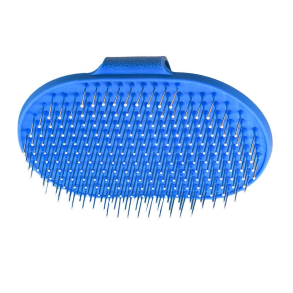 BESPORTBLE Pet Bath Brush for Dogs and Cats, Blue TPR