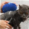 BESPORTBLE Pet Bath Brush for Dogs and Cats, Blue TPR view 3