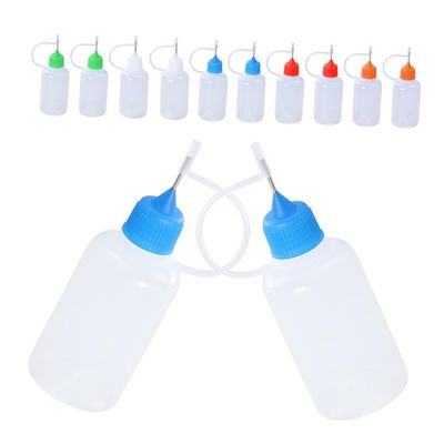 Gatuida 30 mL Applicator Bottles, 25-Pack, with Needle Tips for Precision