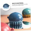 Blue Plastic Cat Bath Brush for Massage and Cleaning view 2