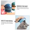 Blue Plastic Cat Bath Brush for Massage and Cleaning view 4