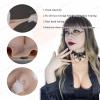 Silicone Breast Plate Breast Forms, A–H Cup, Color 3, Stretch Cotton, B Cup view 4