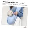 Sosoport Portable Pet Sling Carrier for Small Dogs and Cats, Adjustable Shoulder Strap view 3