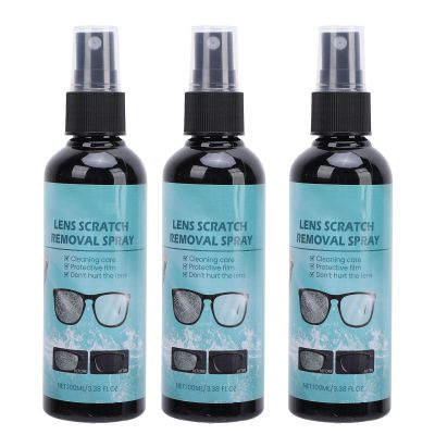 TYTOGE 3-Pack Lens Scratch Remover Spray, 100 ml