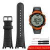 QTYQWC Replacement Rubber Watch Band for SUUNTO Vector, Silicone Men's Strap with Pin Buckle view 2