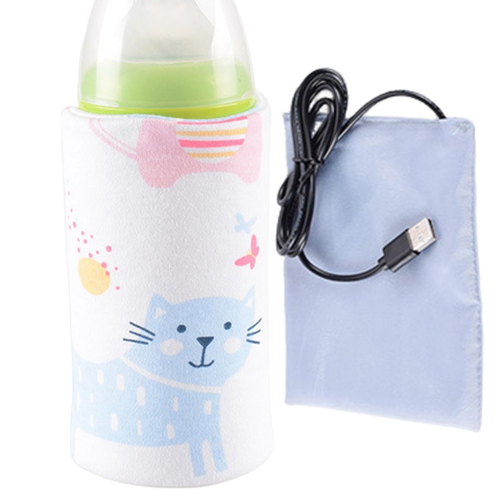 Ynnhik Baby Bottle Insulated Cover, Non-Slip Cotton Bottle Sleeve
