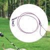 Steel Cable Dog Leash, Bite-Resistant Metal Lead view 2