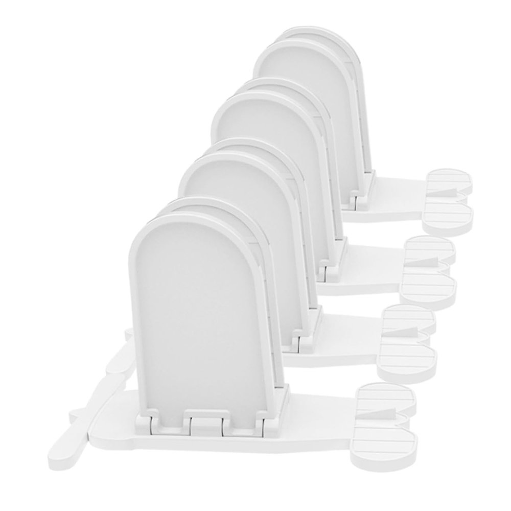 VICASKY Child Safety Locks for Windows and Sliding Doors, 4-Pack, White, No Drilling