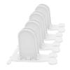 VICASKY Child Safety Locks for Windows and Sliding Doors, 4-Pack, White, No Drilling view 1