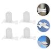 VICASKY Child Safety Locks for Windows and Sliding Doors, 4-Pack, White, No Drilling view 3