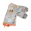 MOLUCKFU Waterproof Long-Sleeve Baby Bibs for Toddlers, Easy to Clean, High Chair Compatible, Chemical-Free, Healthy Cartoon Design view 1
