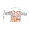 MOLUCKFU Waterproof Long-Sleeve Baby Bibs for Toddlers, Easy to Clean, High Chair Compatible, Chemical-Free, Healthy Cartoon Design view 3