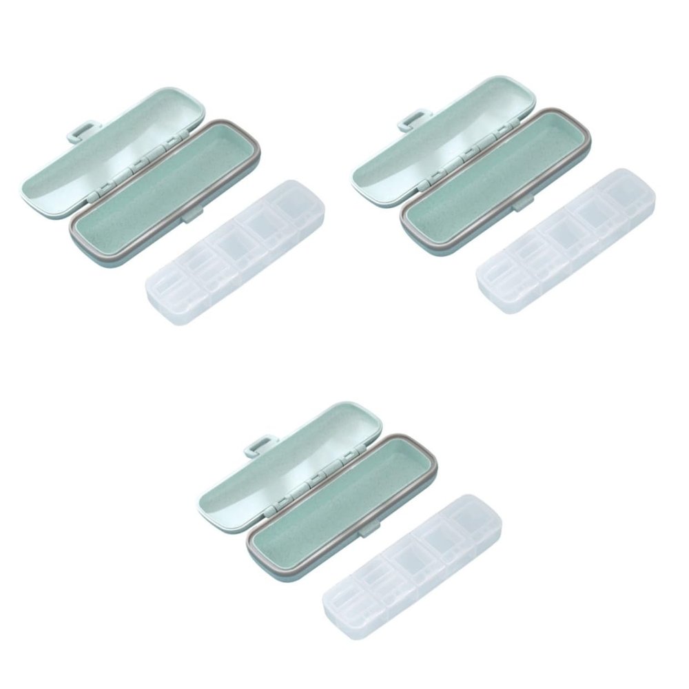 minkissy Portable Pill Organizer - 3 Pieces