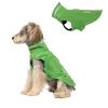 BT Bear Dog Raincoat, Adjustable, Waterproof, Lightweight, Reflective Stripes, Poncho for Small Dogs, Green, Size S view 1