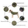 BT Bear Dog Raincoat, Adjustable, Waterproof, Lightweight, Reflective Stripes, Poncho for Small Dogs, Green, Size S view 4