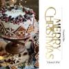 10-Piece Mirror Gold Acrylic Christmas Cake Toppers view 2