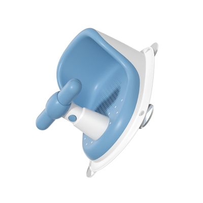 UPKOCH Blue Baby Bath Seat for Newborns with Stable PP Material and Spacious Open Design