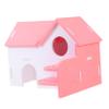 BESPORTBLE 2-Tier Rat Hideout for Hamsters with Sleeping Area and Play Platform view 1