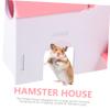 BESPORTBLE 2-Tier Rat Hideout for Hamsters with Sleeping Area and Play Platform view 4