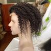 XXAD553TY Men's Afro Kinky Curly Toupee, 8 x 10 in Base, 12 in Human Hair view 4