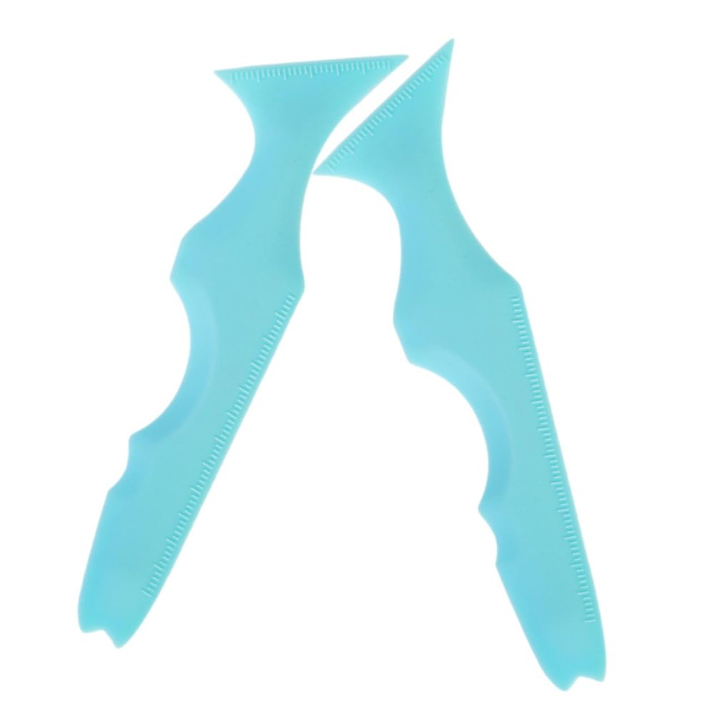 2 Reusable Silicone Eyeliner Stencils with Handles