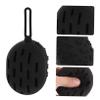 Black Silicone Makeup Sponge Case for Travel and Home view 4