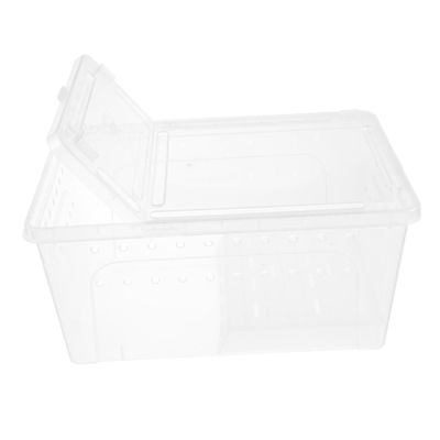 Milisten Turtle Tank Reptile Habitat with Platform and Ramp