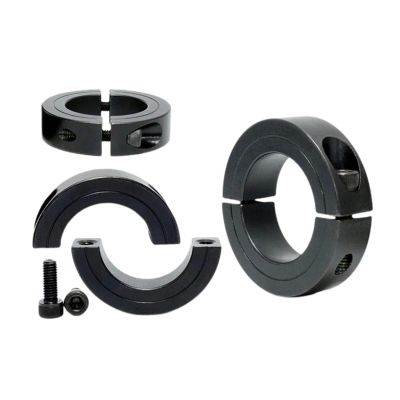 Double-Split Oxide Shaft Collars, Set-Screw Style, Inner Diameter 4–80 mm, IDGTTLDF (8–18–9 mm)