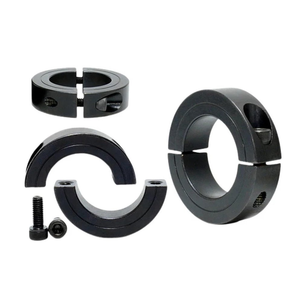 Double-Split Oxide Shaft Collars, Set-Screw Style, Inner Diameter 4–80 mm, IDGTTLDF (8–18–9 mm)