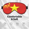 11 Vietnam Flag Sleep Masks with Adjustable Strap view 3