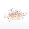 GOOPEEG Women's Pearl and Crystal Hair Side Comb view 1