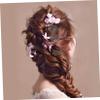 AUTSUPPL 16-Piece Random-Style Metal Butterfly Hair Clips, Retro Brown Duckbill Clips, Non-Slip view 2